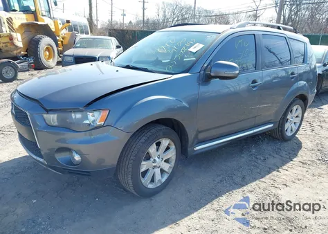 2012 Mitsubishi Outlander Se from USA, damaged, VIN JA4AS3AW4CU028233